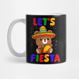 Let's Fiesta Taco Bear Mug